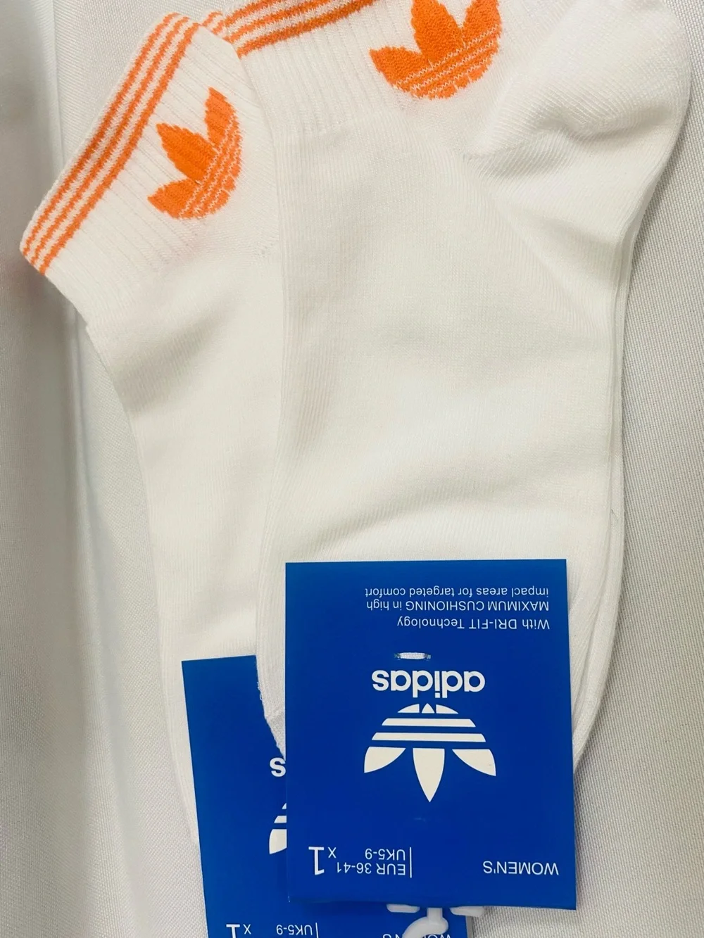 Adidas Originals Women’s Low-Cut Ankle Socks – 4 Pairs – New with Tags
